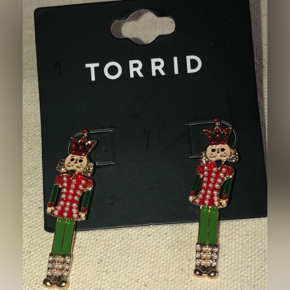 Torrid NWT Nutcracker Charm Post Earrings - Picture 6 of 12